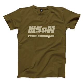 【挺Sa的】棉質T-shirt（紅／白／卡其／軍綠）