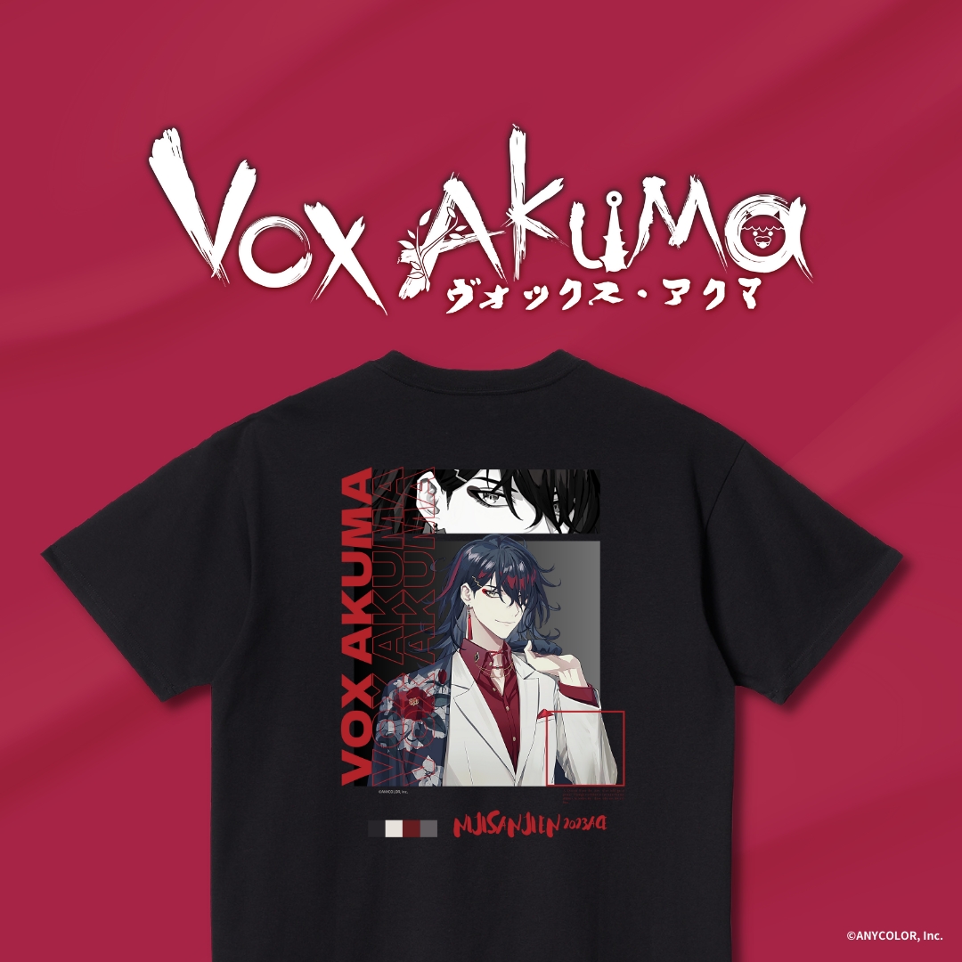 T-shirt (Vox Akuma款) | 2023ACE x NIJISANJI EN 超級舞台見面會