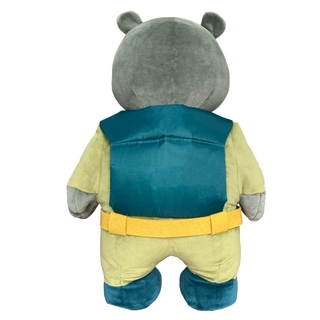 （森遊會限定）勇氣無限量！全台限量版 黑熊勇士紀念玩偶 - 50cm