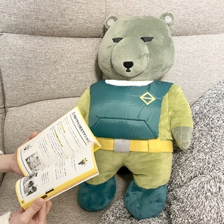 （森遊會限定）勇氣無限量！全台限量版 黑熊勇士紀念玩偶 - 50cm