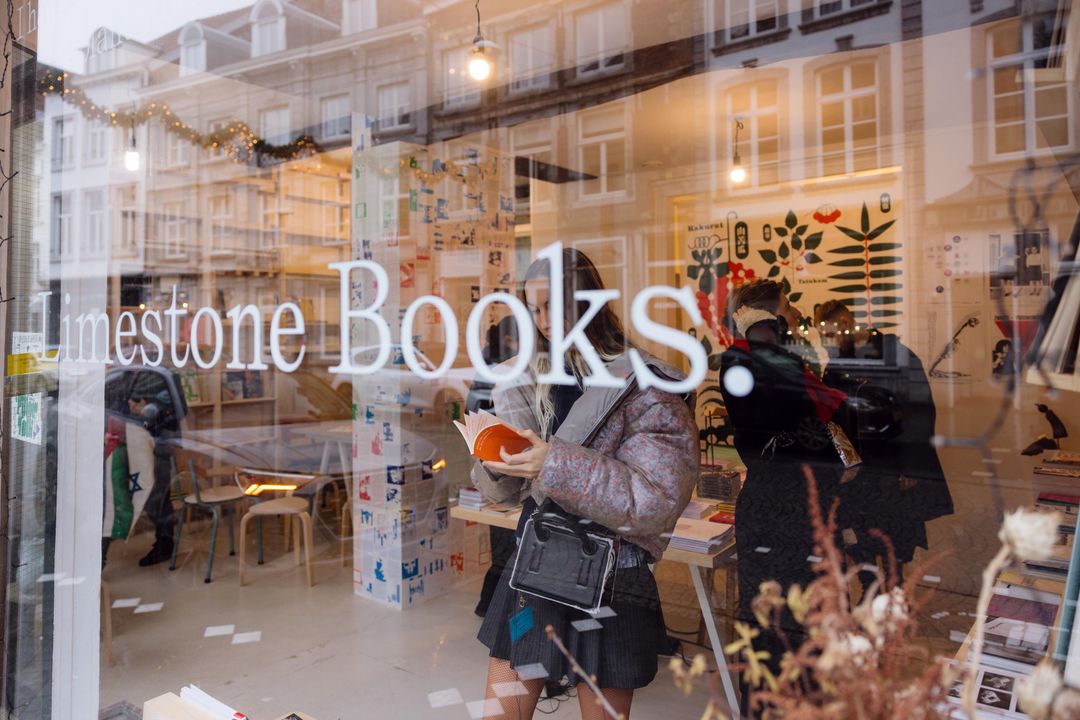 <p>位於荷蘭馬斯垂克（Maastricht）的 Limestone Books。圖／Limestone Books 提供</p>
