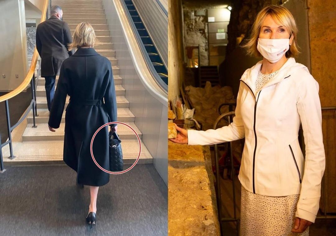 <p>克拉芙特大使帶黑熊進入聯合國大樓</p>