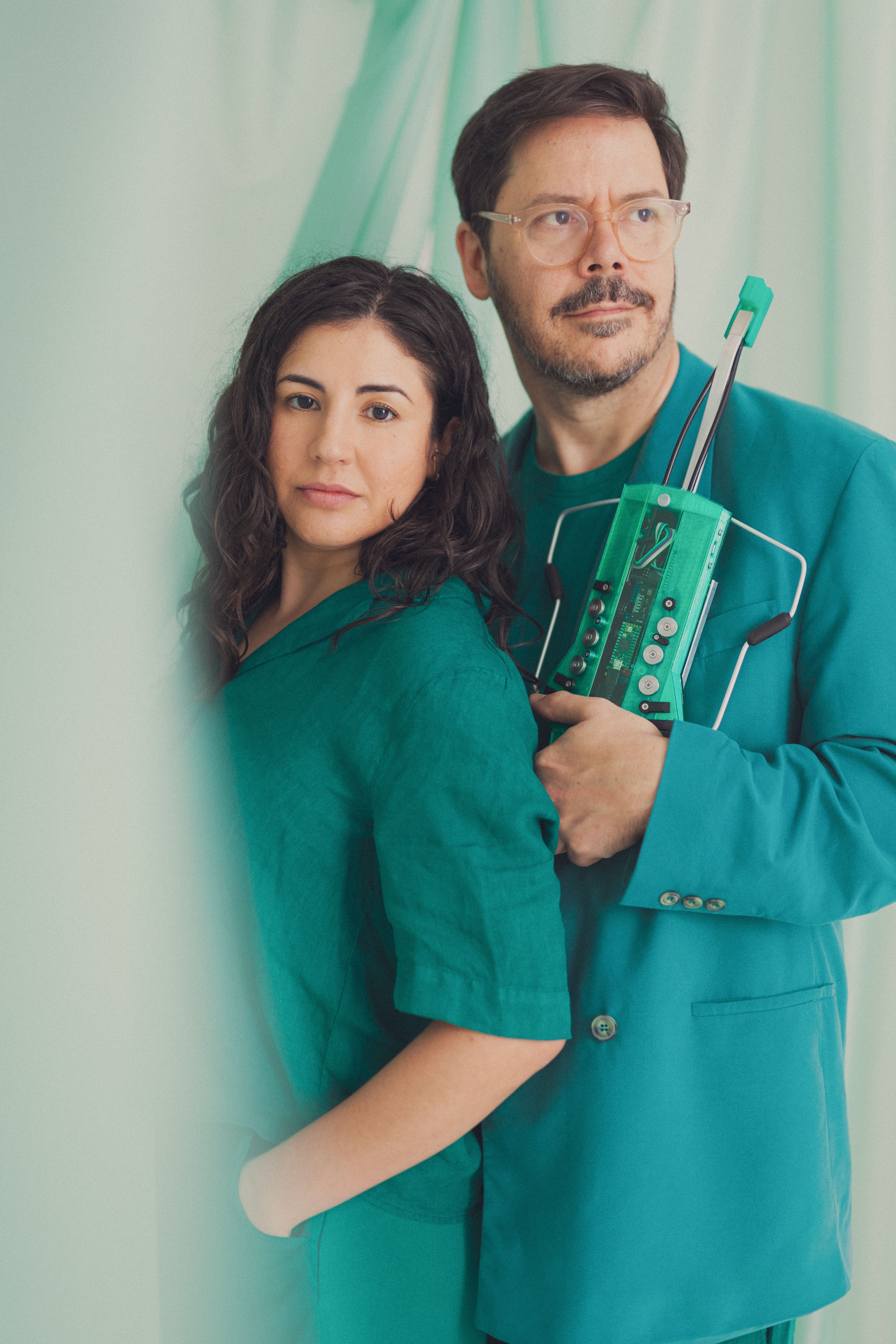 <p>Zomp is an electronic duo comprising Canadian-American jazz saxophonist Seamus Blake and Spanish/Chilean flutist Camila Moukarzel-Ortega. The duo uses breath-controlled synthesizers. </p><p><br></p><p>With divergent backgrounds in Jazz and classical music, Blake and Ortega forge new territory with propulsive drum machine rhythms and synthetic counterpoint. Moukarzel is a dynamic figure in the global music scene, having performed alongside renowned orchestras worldwide. </p>