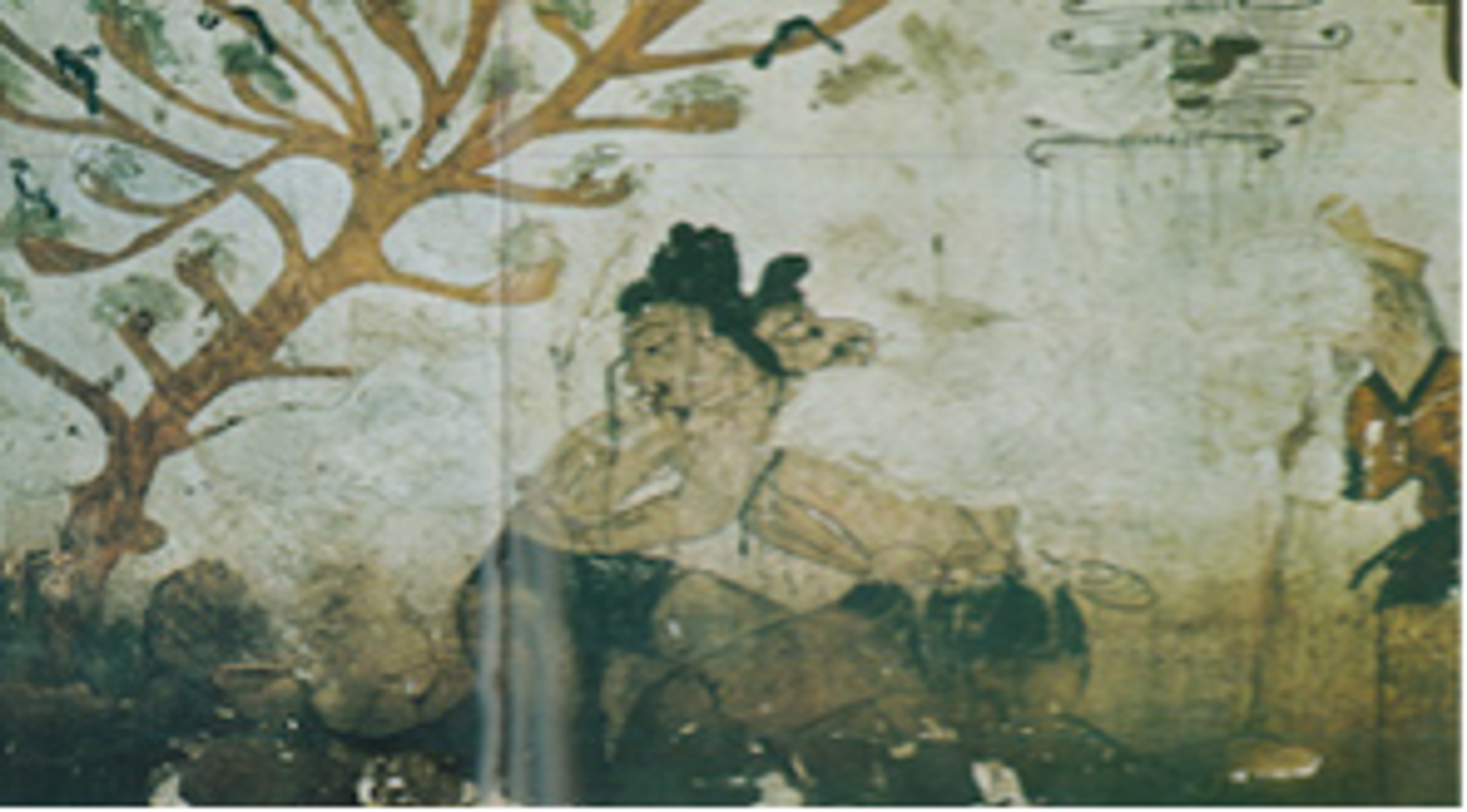 <p><span style="color: rgb(99, 100, 102);">圖1 角抵塚壁畫全貌。圖片來源為《中國古代體育文物圖集》，頁 74-75</span></p>