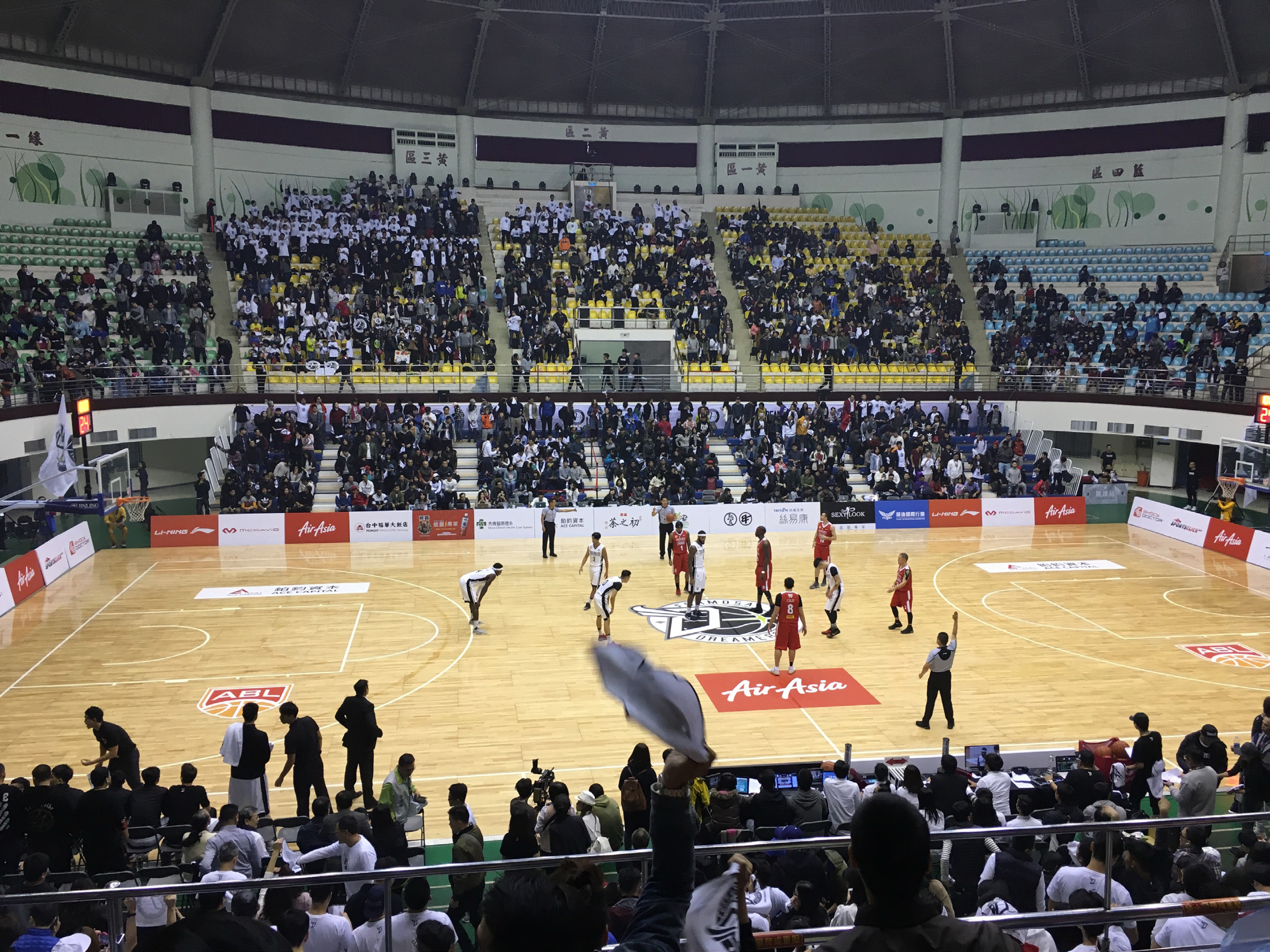 <p>正式比賽場面。</p>