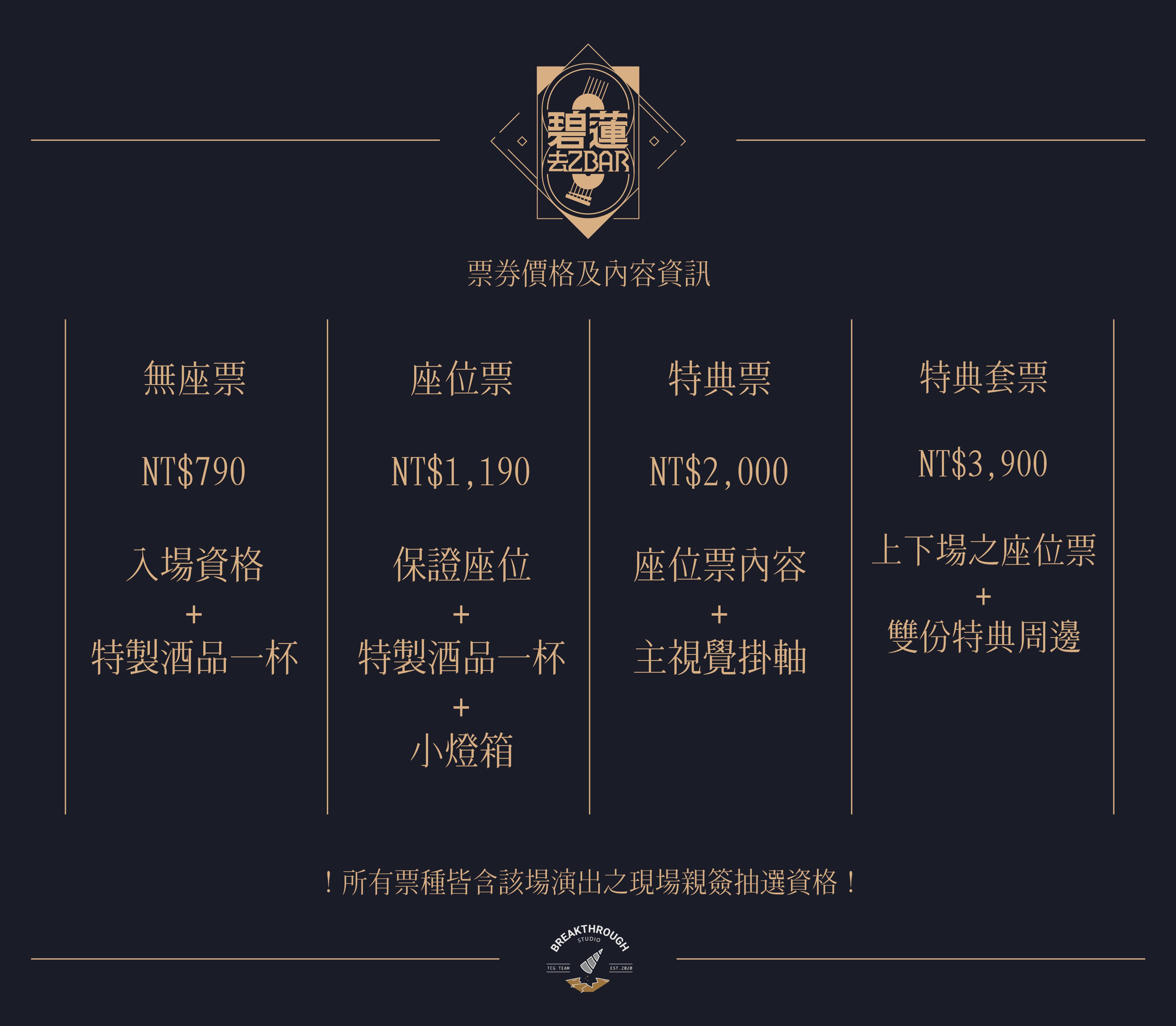 <p>請注意,隨票附贈之周邊商品為演出日限定,無通