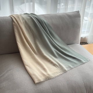 林間光影_手工純羊絨圍巾 (現貨)