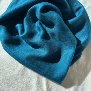 川嵐藍_手工純羊絨圍巾 (現貨)