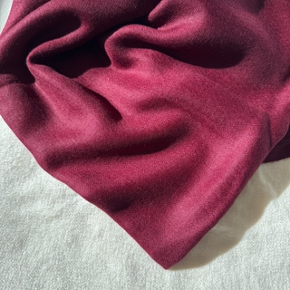 紅寶石_手工純羊絨圍巾 (現貨)