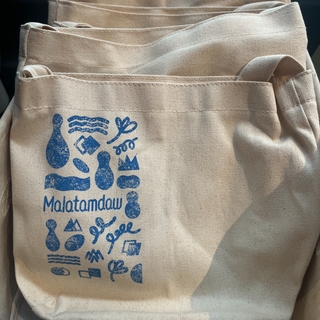 市民書店-手工絹印帆布包