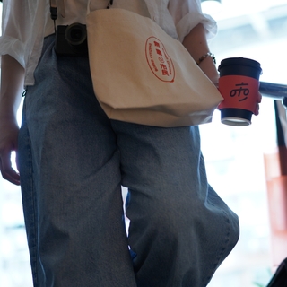 市民書店-手工絹印帆布包