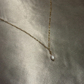 HERE DITAS PEARL NECKLACE K金單珠項鍊(預購)