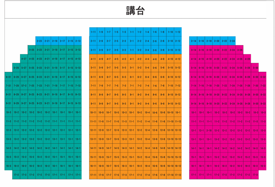 <p>區域劃分說明</p>