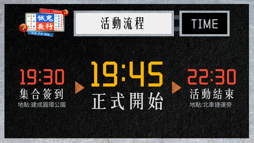 <p><strong>遊戲時間將依現場狀況彈性調整，若遲到將失去參加資格，並不與退費。</strong></p>