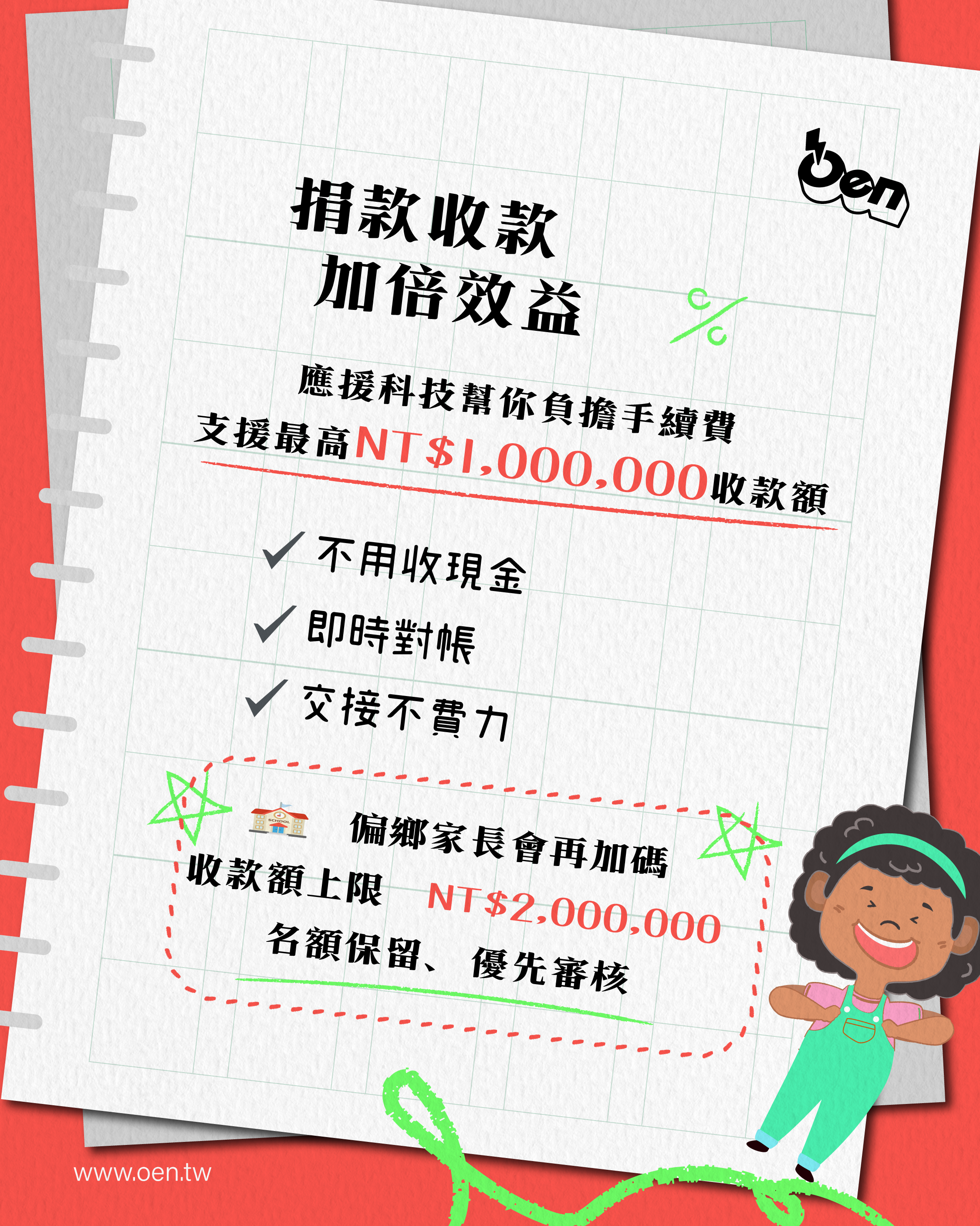第二屆 應援公益感恩節—應援百萬,支援百萬家長