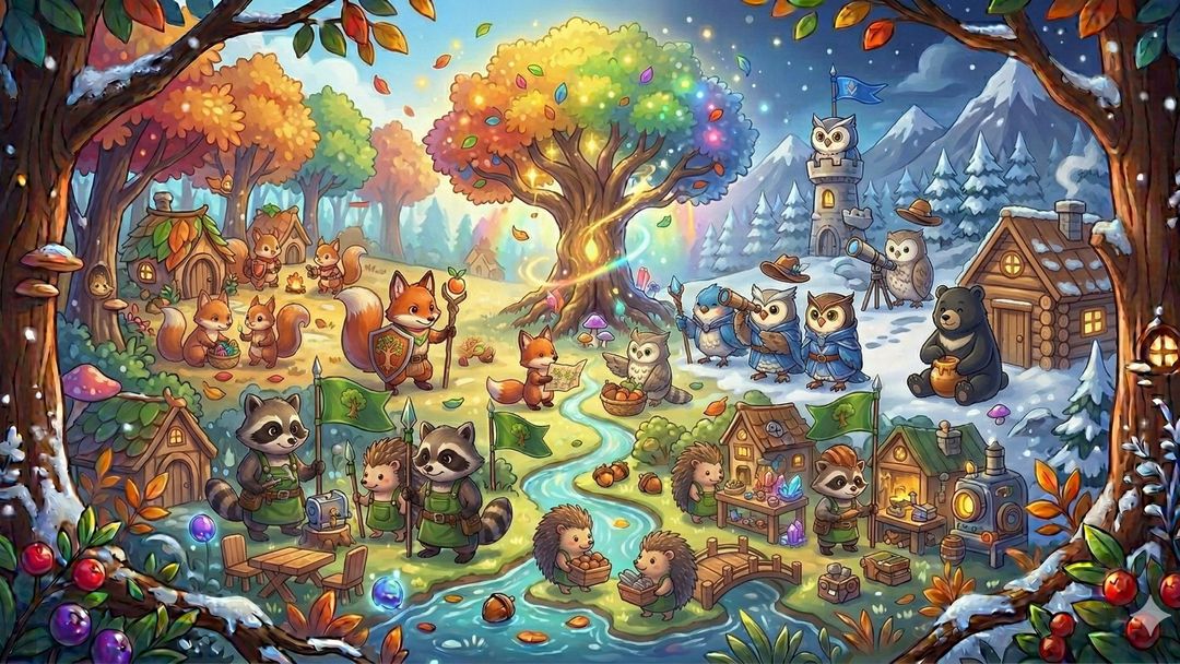 <p class="ql-align-center"><strong style="color: inherit;">在遙遠的大陸上</strong></p><p class="ql-align-center"><strong style="color: inherit;">存在著由動物組成的三個國家</strong></p><p class="ql-align-center"><strong style="color: inherit;">每天安居樂業各自生活著</strong></p><p class="ql-align-center"><br></p>