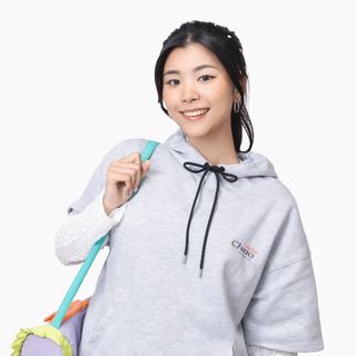 與Chiao同行短袖帽T（小Logo） 