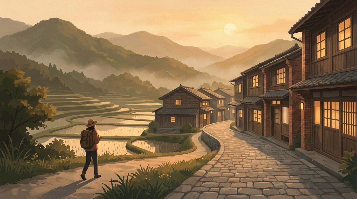 地方創生的目標不是把人留在原地，而是讓每個地方都值得回去。